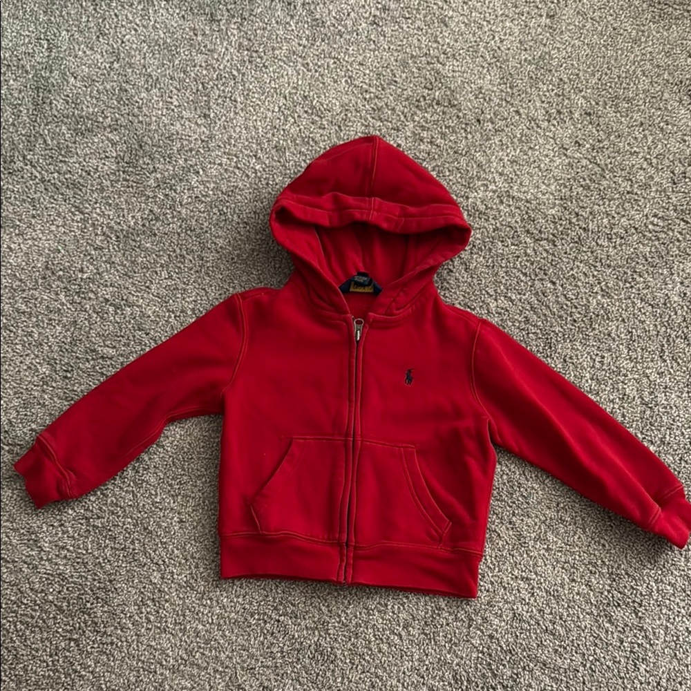 Polo by Ralph Lauren Kids Red Hoodie